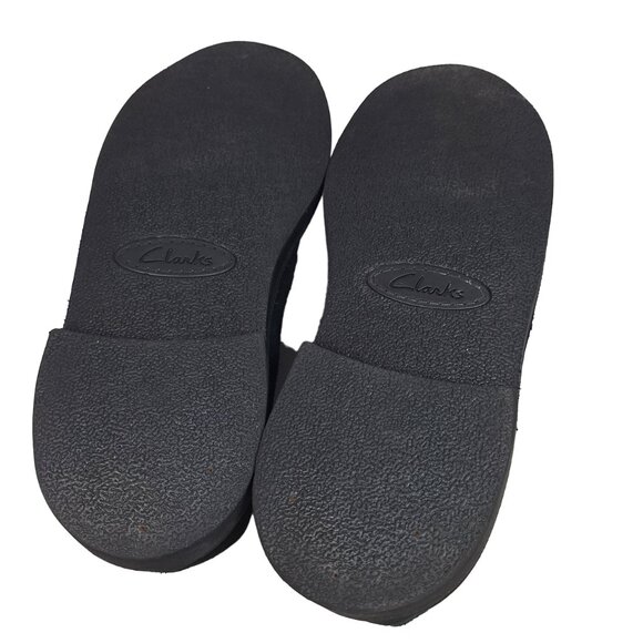 Clarks Men's NEW Black Suede Desert Boots Chukka Lace-Up Size10M - Picture 11 of 13